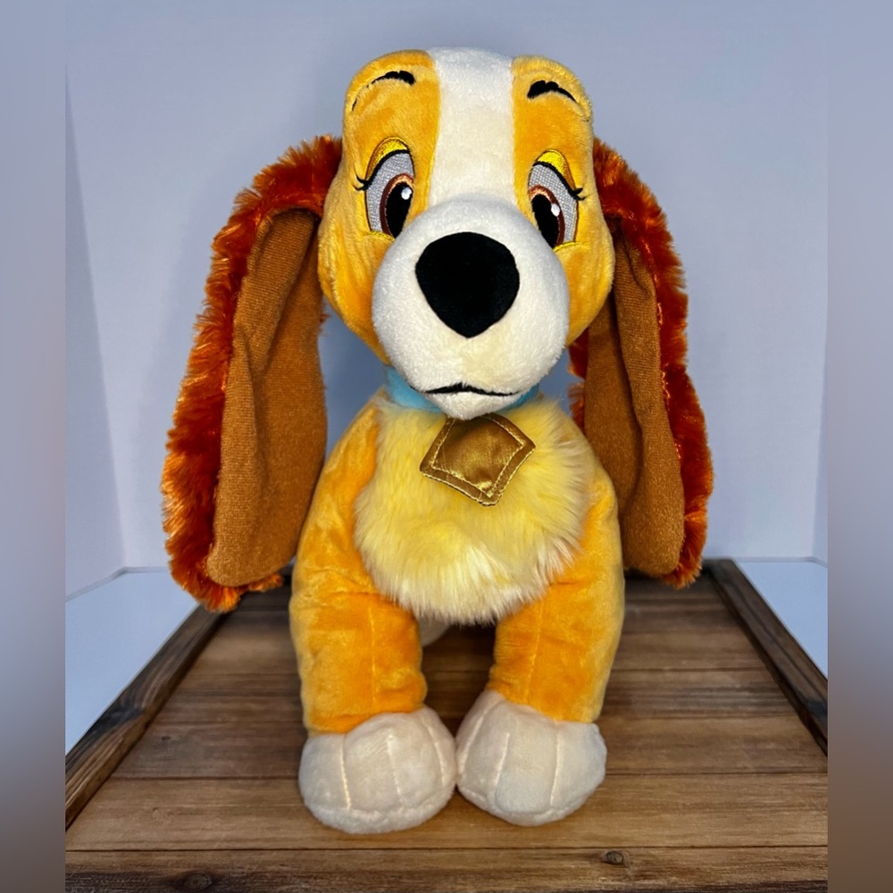 Lady and the Tramp Disney Parks Lady Plush Stuffed Toy Animal